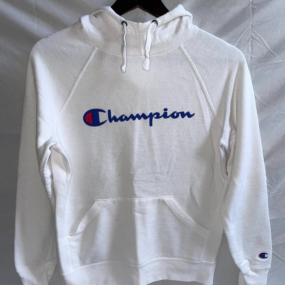 White Champion Hoodie